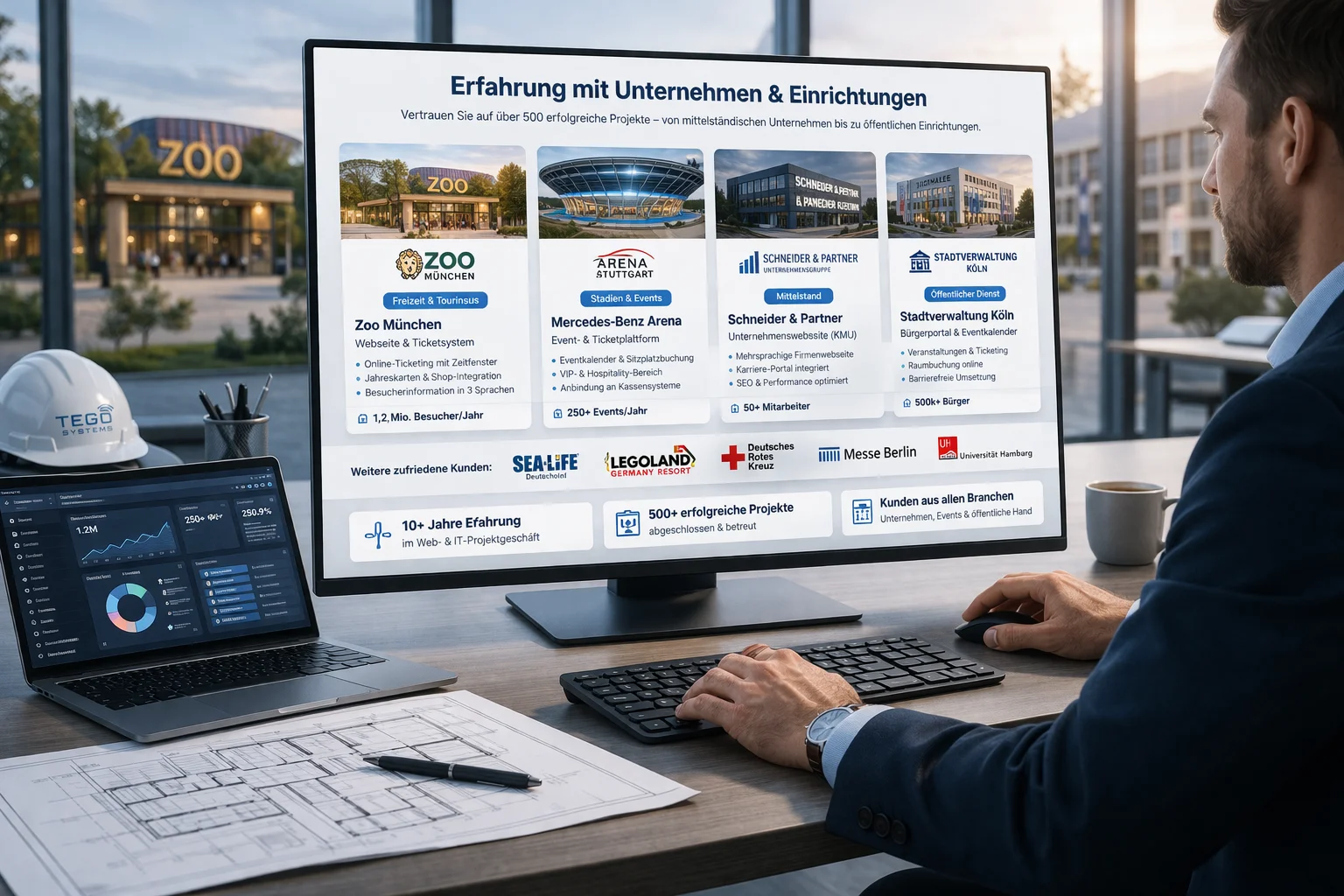 Erfahrung mit Unternehmen und Einrichtungen