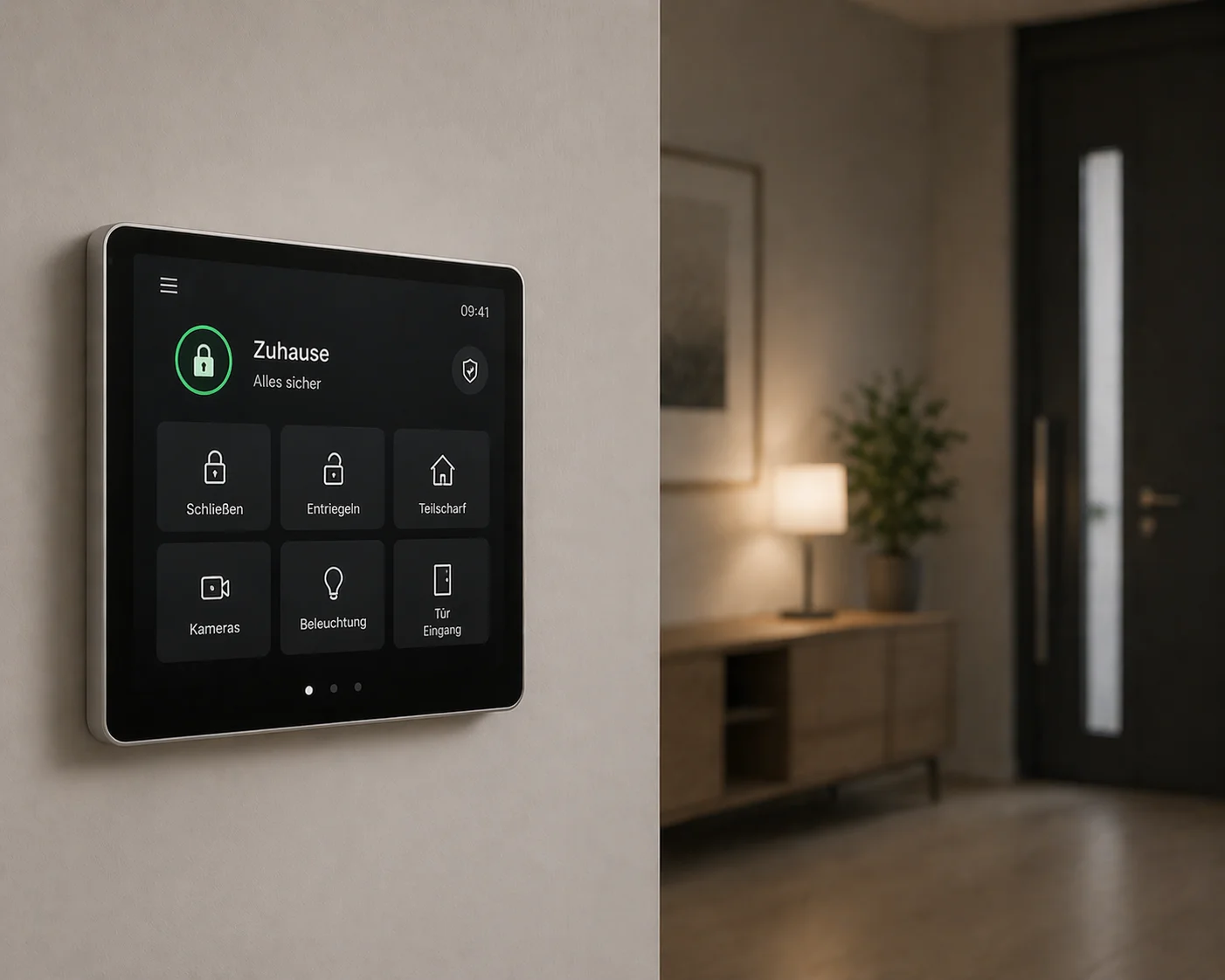 Smart-Home-Zutrittslösung mit App-Steuerung